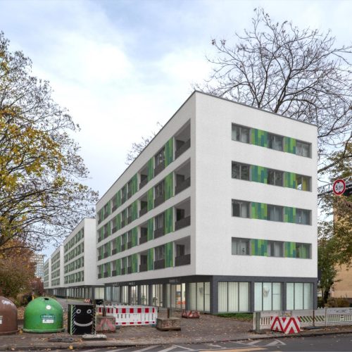 Bild Wettbewerbesentwurf für den Neubau der Wohnungsbaugenossenschaft Solidarität eG anzeigen
